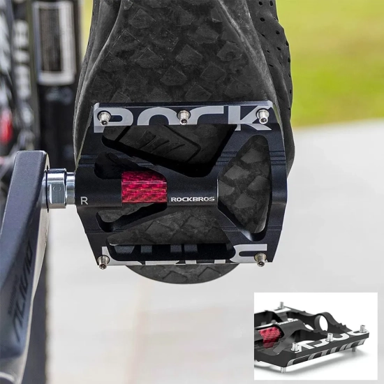 ROCKBROS Zestaw pedałów rowerowych platformy MTB ze stopu aluminium