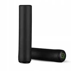 ROCKBROS Gripy uchwyty rowerowe z pianki silikonowej śr. 22mm - czarne