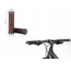 ROCKBROS Gripy rowerowe chwyty z gumy przyczepne śr. 22mm czarno-czerwone