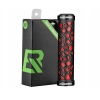 ROCKBROS Gripy rowerowe chwyty z gumy przyczepne śr. 22mm czarno-czerwone