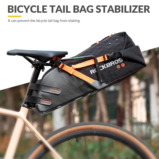 ROCKBROS Wielofunkcyjny uchwyt rowerowy stabilizator torby podsiodłowej