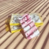 WOZINSKY Marble żelowe etui pokrowiec marmur Xiaomi Redmi 8A różowy