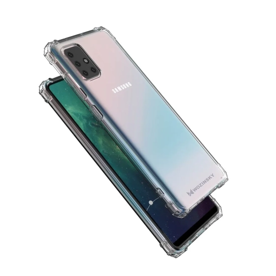 WOZINSKY Pancerne etui do Samsung Galaxy A72 4G Anti Shock przezroczysty