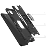 WOZINSKY Pancerne etui pokrowiec + magnetyczny uchwyt Samsung Galaxy A22