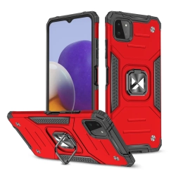 WOZINSKY Pancerne etui pokrowiec + magnetyczny uchwyt Samsung Galaxy A22