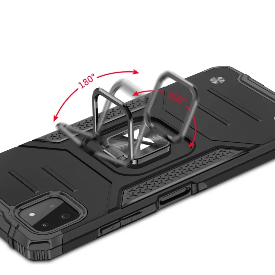 WOZINSKY Pancerne etui pokrowiec + magnetyczny uchwyt Samsung Galaxy A22