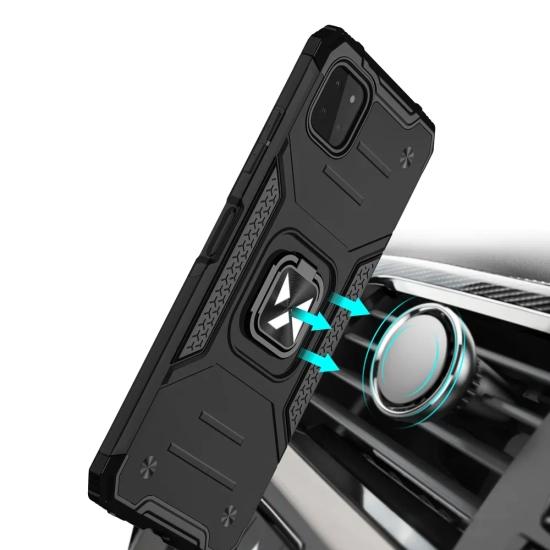 WOZINSKY Pancerne etui pokrowiec + magnetyczny uchwyt Samsung Galaxy A22