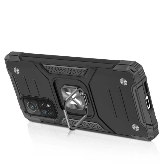 WOZINSKY Pancerne etui pokrowiec + magnetyczny uchwyt Samsung Galaxy A03s