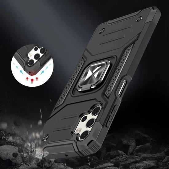 WOZINSKY Pancerne etui pokrowiec + magnetyczny uchwyt Samsung Galaxy A13