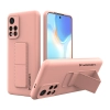 WOZINSKY Silikonowe etui z podstawką etui Xiaomi Poco M4 Pro 5G Kickstand