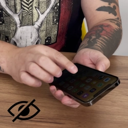 WOZINSKY Szkło hartowane prywatyzujące na ekran Samsung Galaxy A23 z