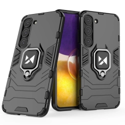 WOZINSKY Etui pancerny pokrowiec do Samsung Galaxy S23 uchwyt magnetyczny