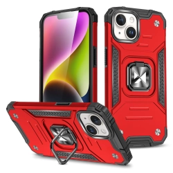 WOZINSKY Pancerne etui z uchwytem na palec do iPhone 15 Plus Ring Armor