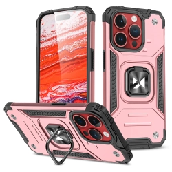 WOZINSKY Pancerne etui z uchwytem na palec do iPhone 15 Pro Ring Armor