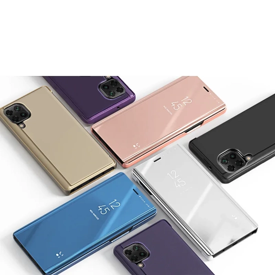 HURTEL Futerał etui z klapką na Samsung Galaxy A22 4G Clear View Case