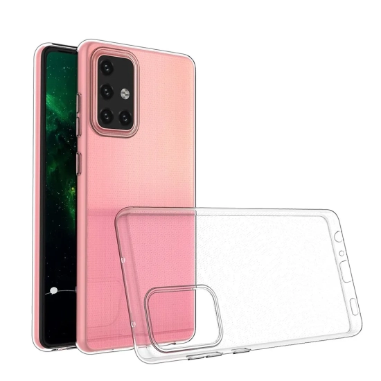HURTEL Żelowy pokrowiec etui Samsung Galaxy A73 Ultra Clear 0.5mm