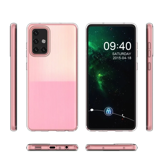 HURTEL Żelowy pokrowiec etui Samsung Galaxy A73 Ultra Clear 0.5mm