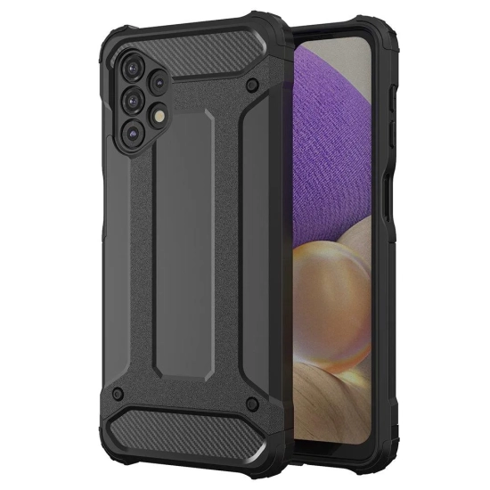 HURTEL Pancerne hybrydowe etui pokrowiec Samsung Galaxy A73 Hybrid Armor