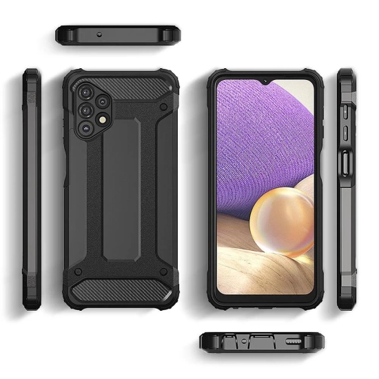 HURTEL Pancerne hybrydowe etui pokrowiec Samsung Galaxy A73 Hybrid Armor