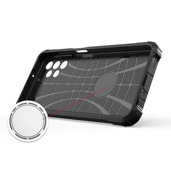 HURTEL Pancerne hybrydowe etui pokrowiec Samsung Galaxy A73 Hybrid Armor
