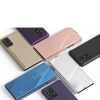 HURTEL Futerał etui z klapką do Samsung Galaxy A73 Clear View Case - czarny