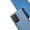 HURTEL Futerał etui z klapką do Samsung Galaxy A73 Clear View Case - czarny