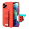 HURTEL Silikonowe etui ze smyczą paskiem do Xiaomi Poco M4 Pro 5G Rope