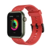 Pasek bransoleta do zegarka Apple Watch 42 / 44 / 45 mm - czerwony