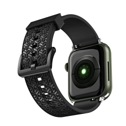 HURTEL Pasek bransoleta do zegarka Apple Watch 38 / 40 / 41 mm - czarny