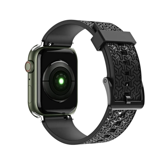 Pasek bransoleta do zegarka Apple Watch 38 / 40 / 41 mm - czarny