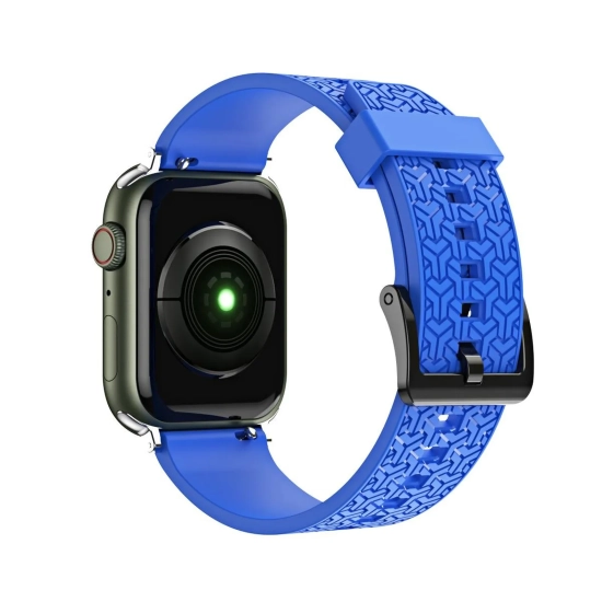 HURTEL Pasek bransoleta do zegarka Apple Watch 38 / 40 / 41 mm - niebieski