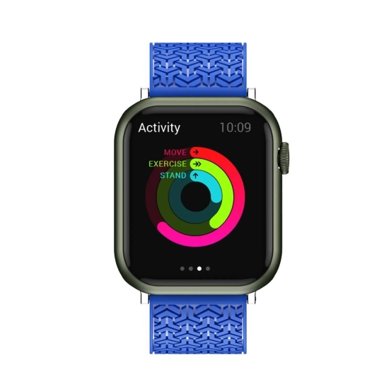 HURTEL Pasek bransoleta do zegarka Apple Watch 38 / 40 / 41 mm - niebieski
