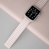 HURTEL Pasek magnetyczny opaska bransoleta do Apple Watch 41 mm - niebieski