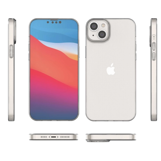 HURTEL Żelowy pokrowiec etui do iPhone 14 Plus Ultra Clear 0.5mm