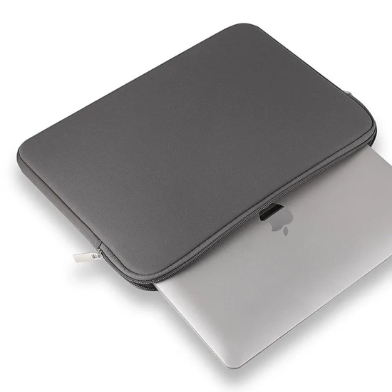 HURTEL Uniwersalne etui torba wsuwka na laptopa tablet 15,6'' szary