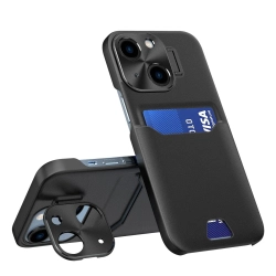 HURTEL Etui pokrowiec portfel na kartę z podstawką na Samsung Galaxy S23+
