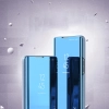 HURTEL Błyszczące etui z klapką do Xiaomi 13 Lite Clear View Case czarny