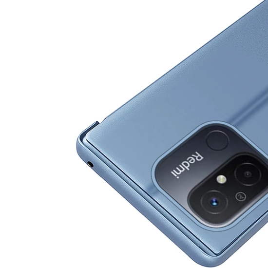 HURTEL Błyszczące etui z klapką do Xiaomi Redmi 11A / Poco C55 / Redmi 12C