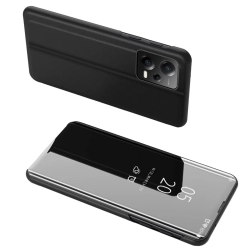 HURTEL Błyszczące etui z klapką do Xiaomi Redmi Note 12 Pro+ Clear View