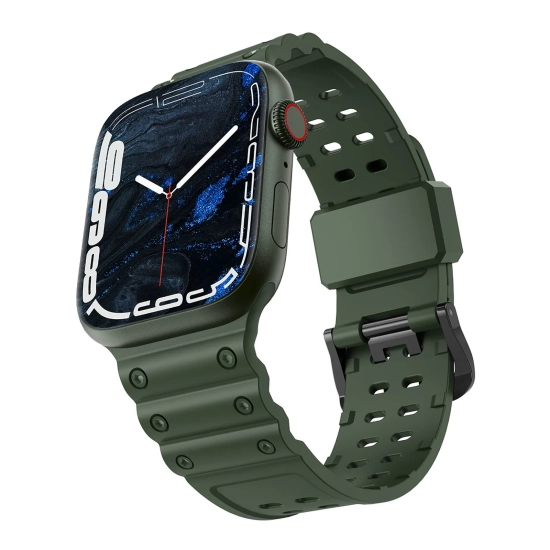 HURTEL Pasek elastyczny do Apple Watch 38 / 40 / 41 mm - zielony