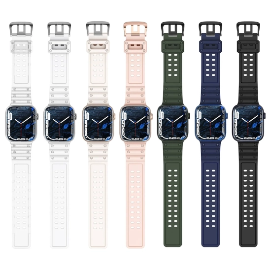 HURTEL Pasek elastyczny do Apple Watch 38 / 40 / 41 mm - zielony