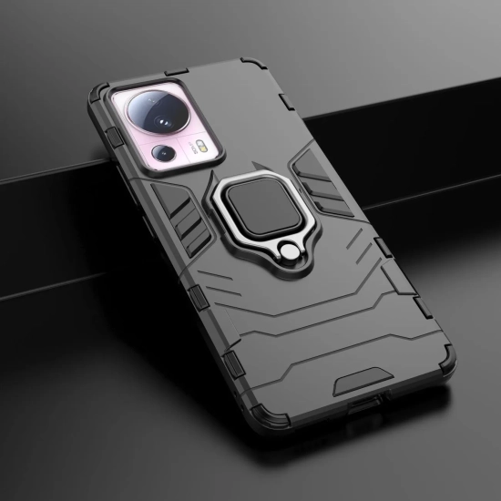HURTEL Etui pancerny pokrowiec do Xiaomi 13 Lite uchwyt magnetyczny Ring