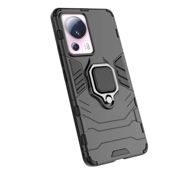 HURTEL Etui pancerny pokrowiec do Xiaomi 13 Lite uchwyt magnetyczny Ring