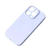 HURTEL Silikonowe etui z MagSafe do iPhone 15 Plus Silicone Case niebieskie
