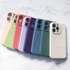 HURTEL Silikonowe etui z MagSafe do iPhone 15 Plus Silicone Case szare