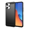 HURTEL Elastyczne etui pokrowiec wzór karbon do Xiaomi Redmi 12 Carbon