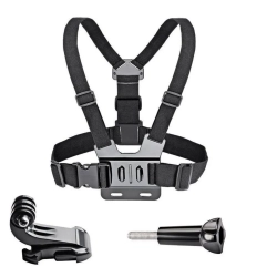 HURTEL Szelki na kamerę sportową GoPro do zamocowania na klatkę piersiową