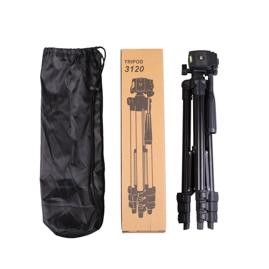 HURTEL Statyw trójnóg TRIPOD 3120 na aparat fotograficzny telefon i kamerę