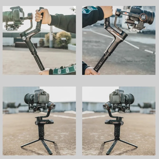 HURTEL Statyw uchwyt tripod do kamery sportowej GoPro i aparatu
