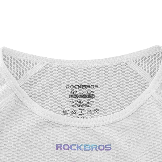 ROCKBROS Koszulka kamizelka rowerowa tkanina 3D damska szybkoschnąca M / L